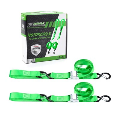 1,5palcový motocyklový vačkový popruh upínací popruh s S-háčkem